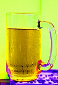 Beer in glass tankard
