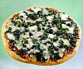 Spinat-Pizza