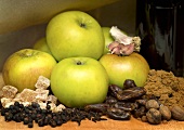 Ingredients for apple chutney (for Christmas)