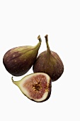 Two whole figs and half a fig