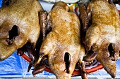 Roast duck in a cookshop in Bangkok