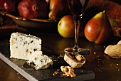 Roquefort with walnut and red wine
