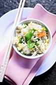 Egg rice with vegetables (China)