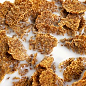 Cereal flakes with milk