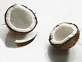 Fresh coconut, halved