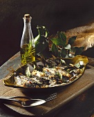 Sardines with pine nuts and anchovies