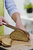 Slicing bread