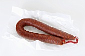 Chorizo on paper