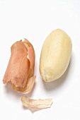 Peanut with skin removed