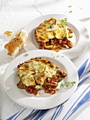 Moussaka with courgettes