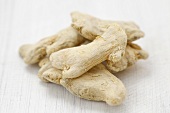 Dried ginger roots