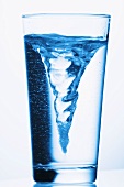 Glass of water, swirl