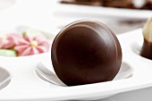 Schokoladenpraline (Close Up)