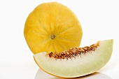 Honeydew melons, close-up