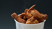 Rotating chicken wings