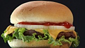 A rotating hamburger