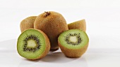 Rotating kiwi fruits