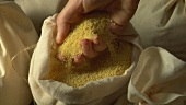 Couscous in a sack