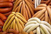 Various sausages