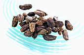 Dried cardamom pods