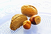 Brazil nut, walnut and hazelnuts