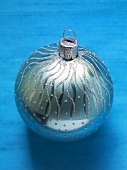 Blue Christmas bauble