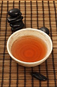 Tea for health in ceramic bowl