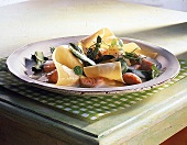 Papardelle mit Lachs 