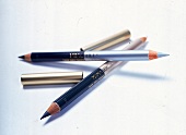 Lidstrichstifte mit doppelter Spitze in zwei Farben,"Crayon Duo"von Ricci