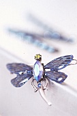 Blaue Schmetterlingshaarnadel 