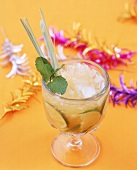 Cocktail Doc Chengs Lemon mit Cointrau, Limette, Passionsfrucht