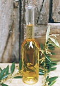 Flasche mit Pflanzenöl, Öl 