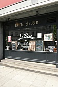 Le Plat du Jour Restaurant Hamburg Le Bistro de Jacques Lemercier Schaufenster
