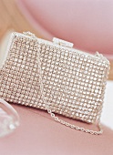 Handtasche mit Strassbesatz von Drap Difussion, Tasche, Strass