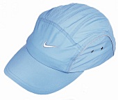 Kappe von Nike, blau, Freisteller, Studio