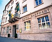Aussenansicht des Hotel Arabella Sheraton Elephant in Weimar