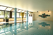 Heide- Kröpke Hotel in Essel innen Swimming Pool Schwimmbad