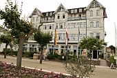 Ostende Hotel in Ahlbeck auf Usedom außen