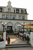 Strandhotel Atlantic Hotel in Bansin auf Usedom außen