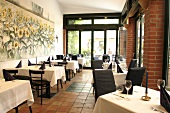 Der Seehof Restaurant im gleichnamigen Hotel in Rheinsberg ( Brandenburg ) innen