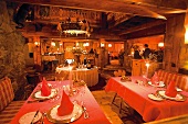 Candlelight-Dinner im Restaurant Hospiz-Alm St. Christoph