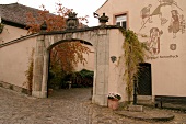 Brennfleck Weingut in Sulzfeld Bayern Deutschland