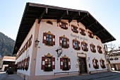 Posthotel Sachrang Hotel mit Restaurant und Biergarten in Aschau Bayern Deutschland