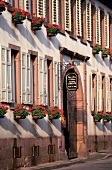 Weingut Gustave Lorentz an der Rue des Vignerons in Bergheim, Elsaß