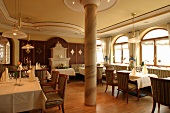 Eisvogel Restaurant Gaststätte Gaststaette im Landhotel Birkenhof in Neunburg