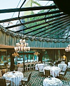 Restaurant "Jardins de l'Opera" in Toulouse.