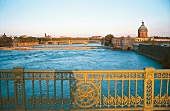 Die Garonne in Toulouse. 