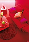 Trendfarbe Rot im Wohnbereich 