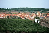 Dorf Cristobal, La Horra, Kastilien, Spanien