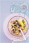 Tintenfisch-Salat, Kreta Diät 